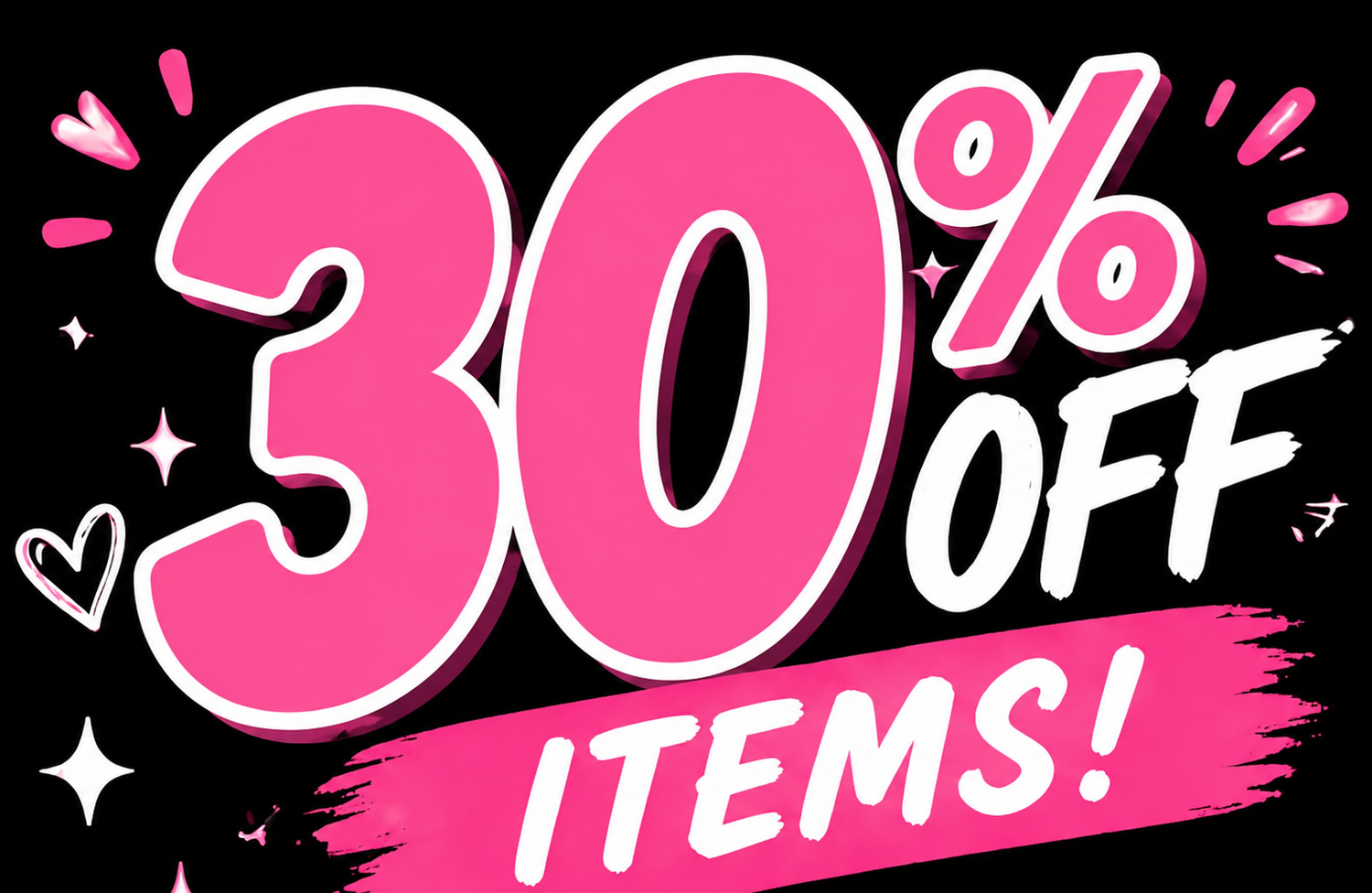 30% OFF SALE