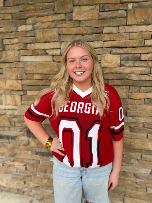 Knitted Georgia Jersey Shirt