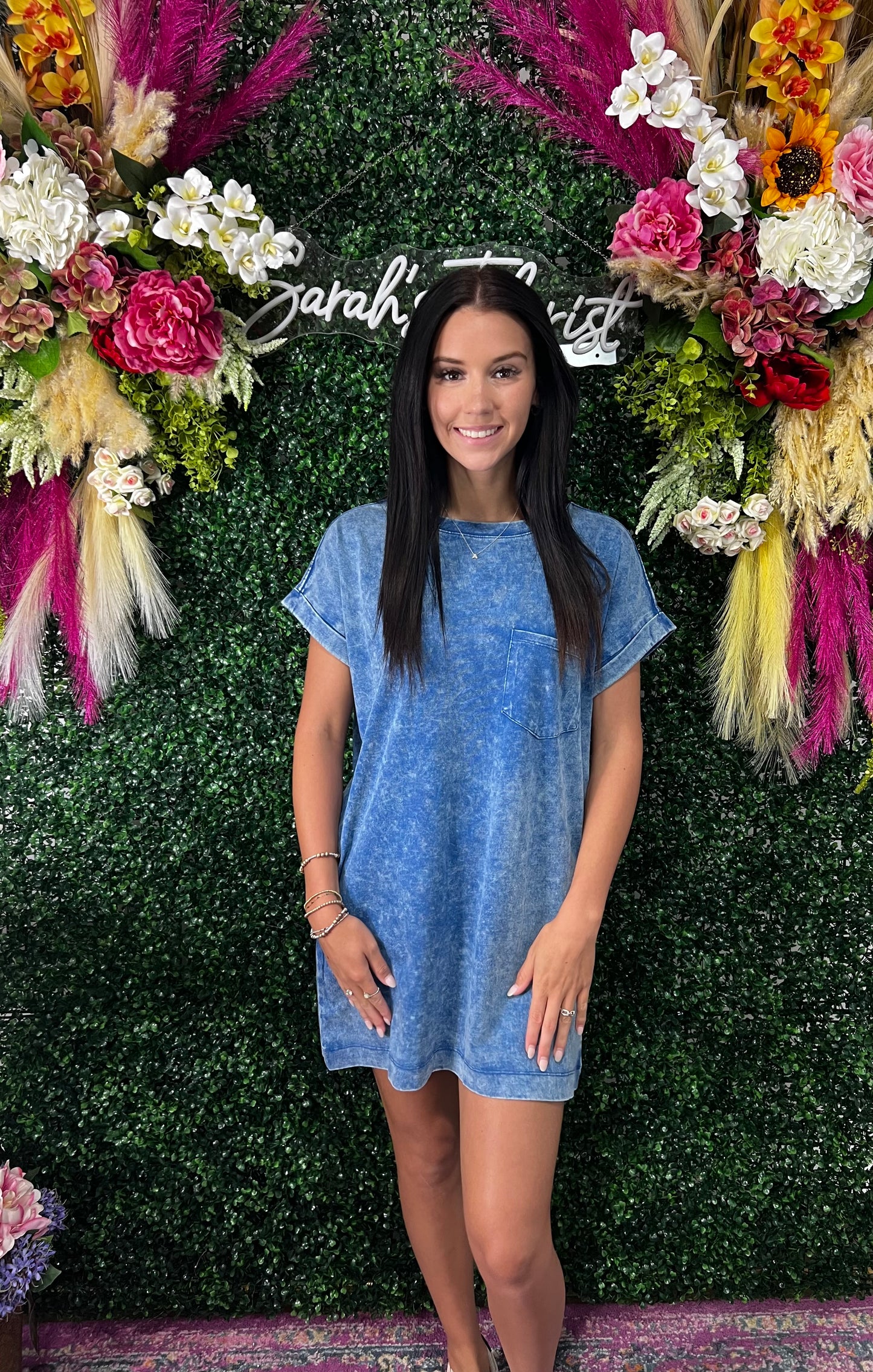 Blue Skies Midi dress