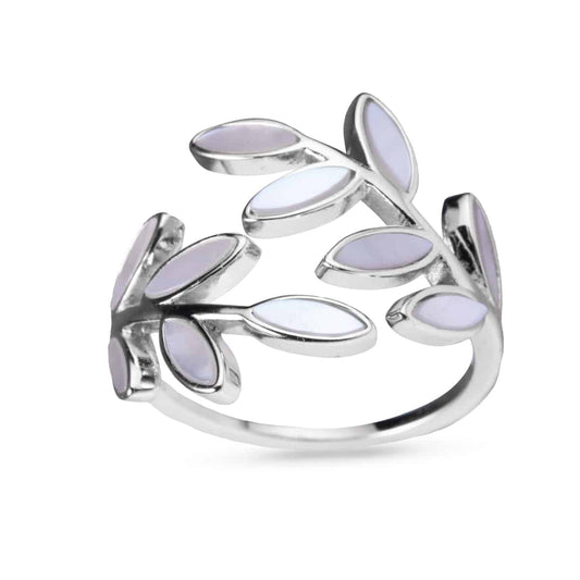Amanda Blu Mother of Pearl Vine Ring
