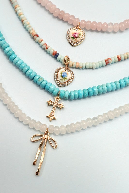 Josslyn Charm Necklaces