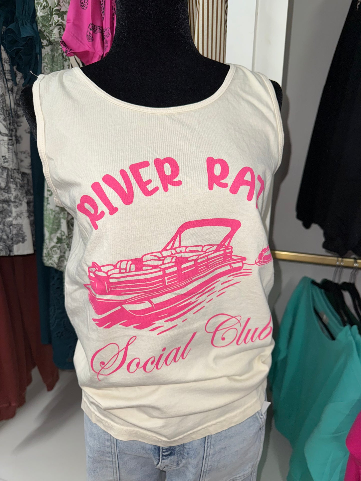 The River Rat Social Club Tank Top