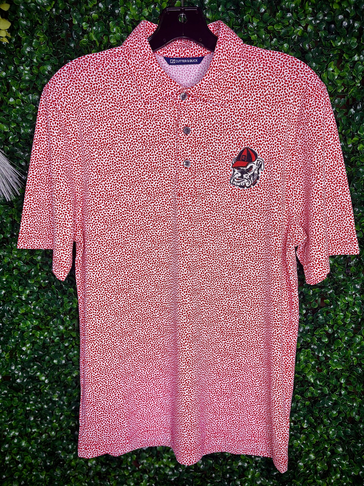 Red Speck Huddle Polo