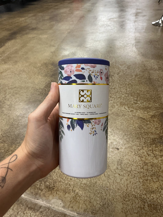 Autumn Blossom Skinny Can Coozie