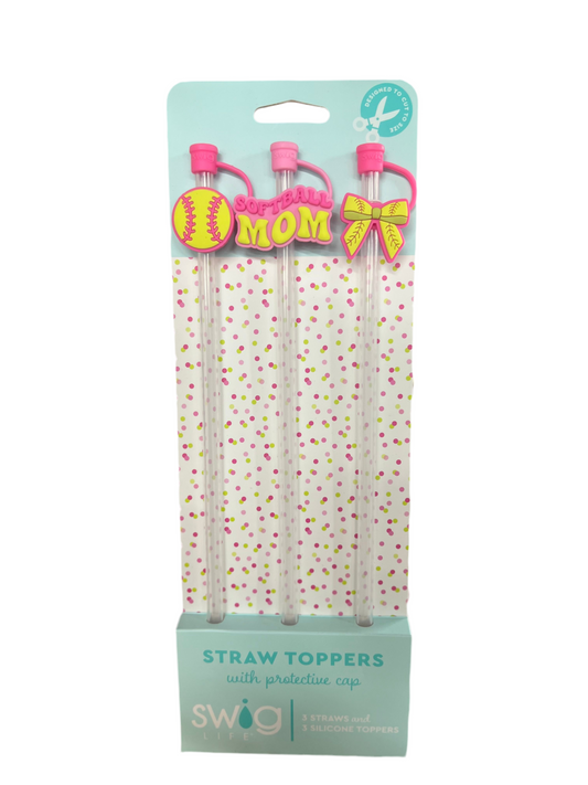 Swig straw toppers