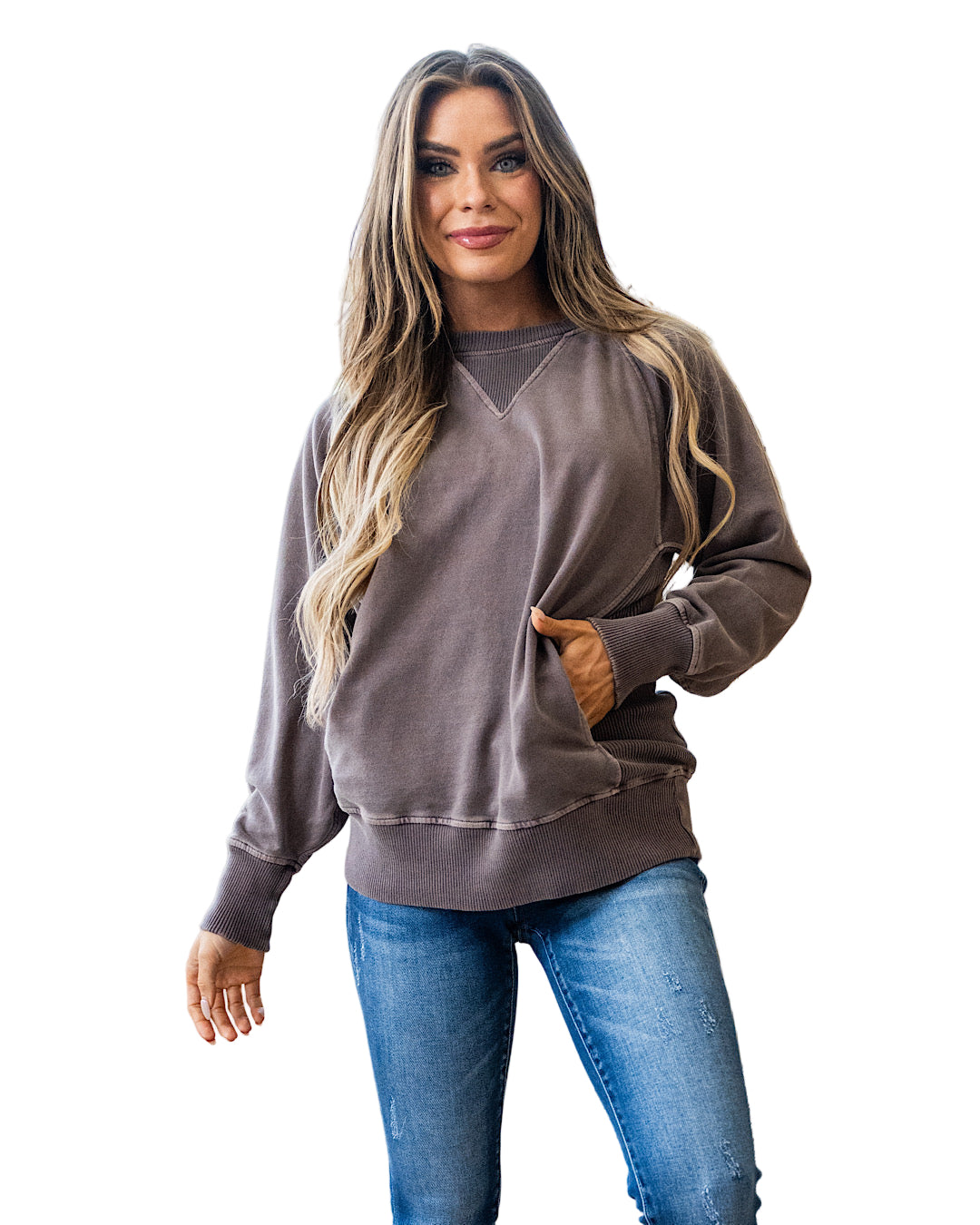 The Mahogany Fade Sweatshirt