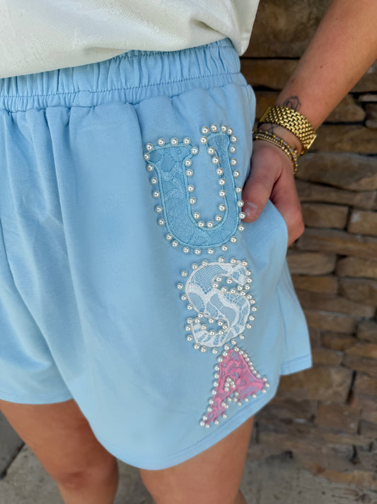 Pearl “USA” Terry Shorts