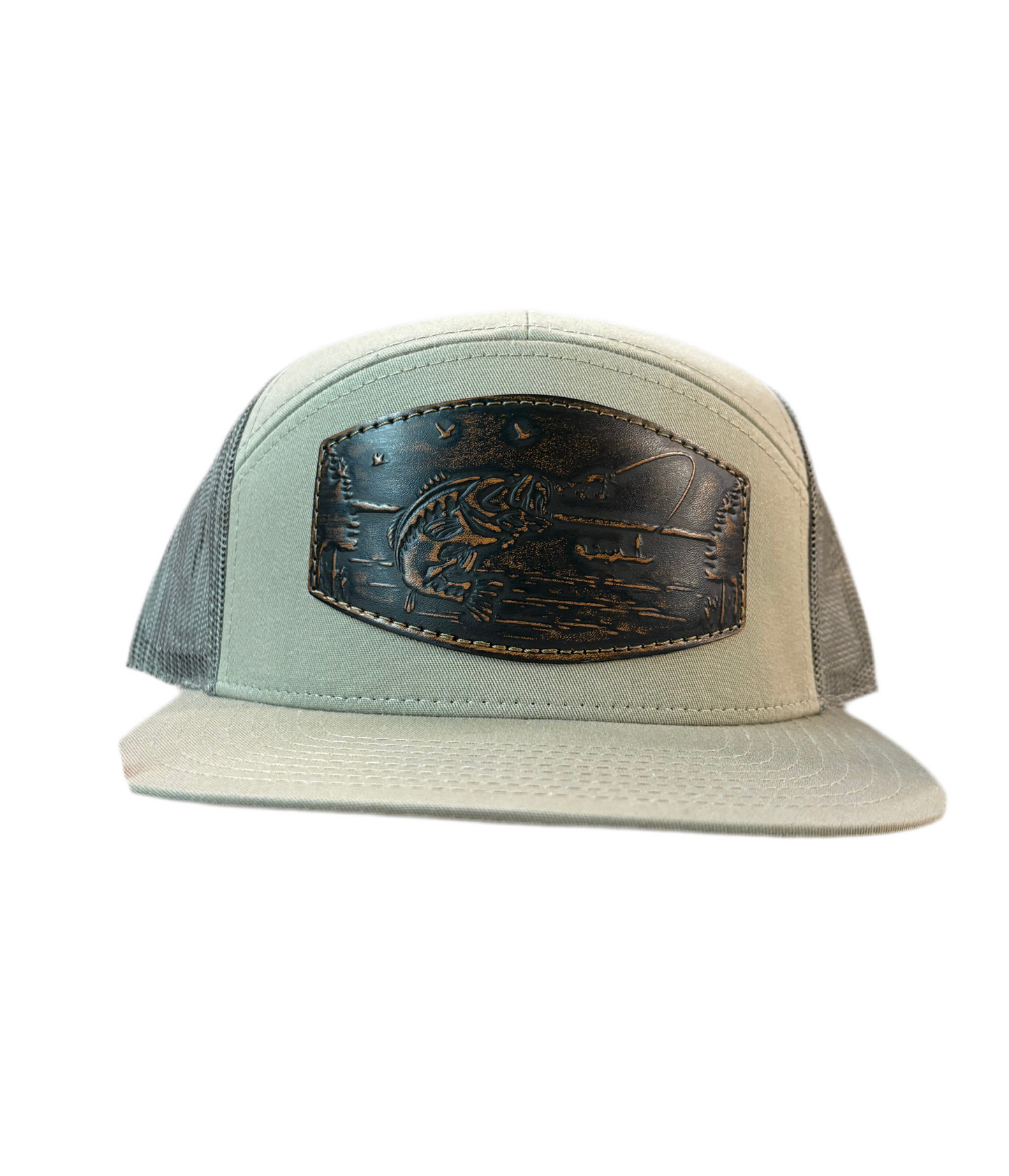 Bass Patch | Loren/Khaki | 7 Panel