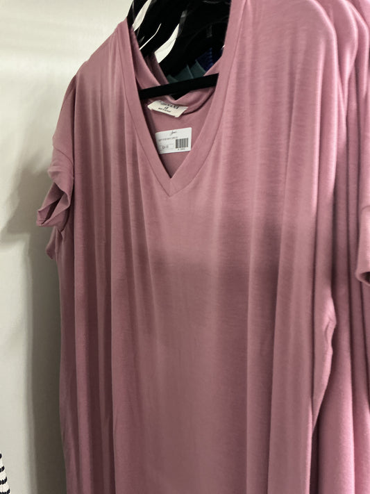 Zenana Dusty Rose Maxi Dress