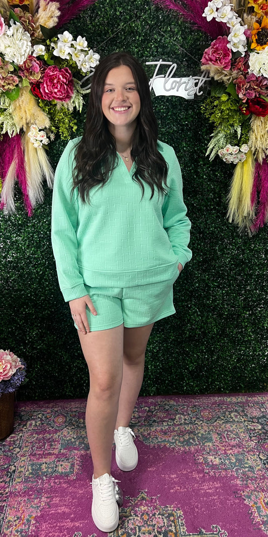 Lindsay Mint Shorts