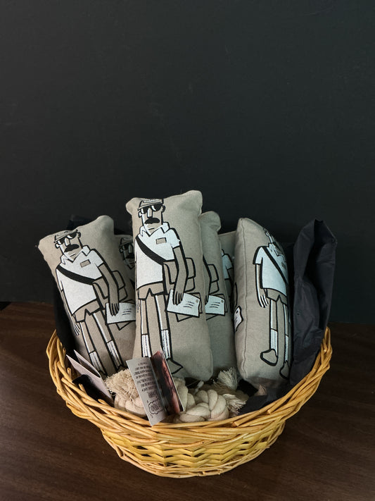 Mail Man Dog Toy