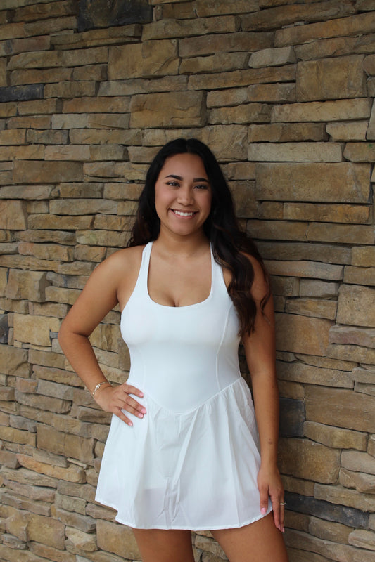 White Active Dress