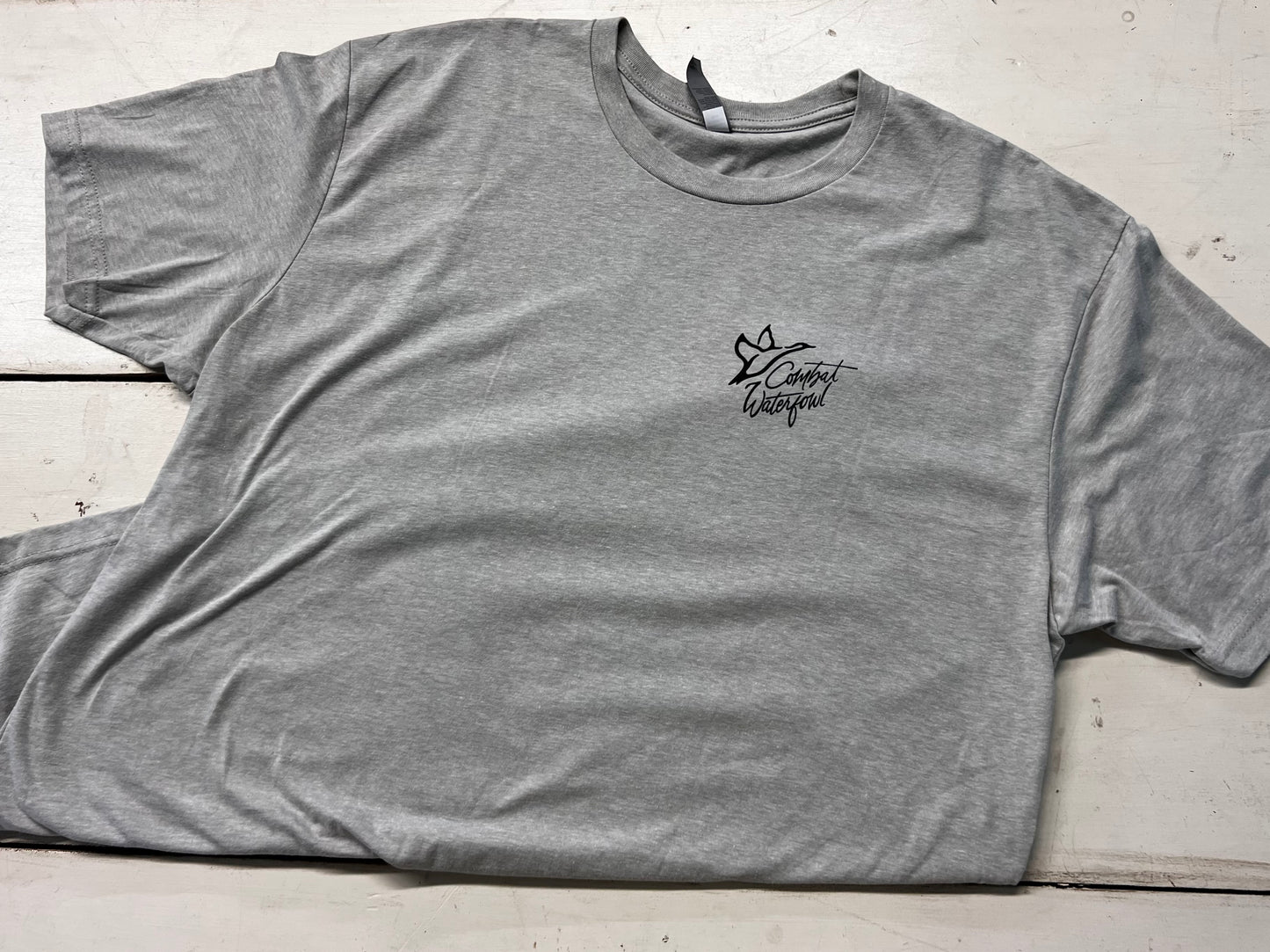 Combat waterfowl boss duck t-shirt