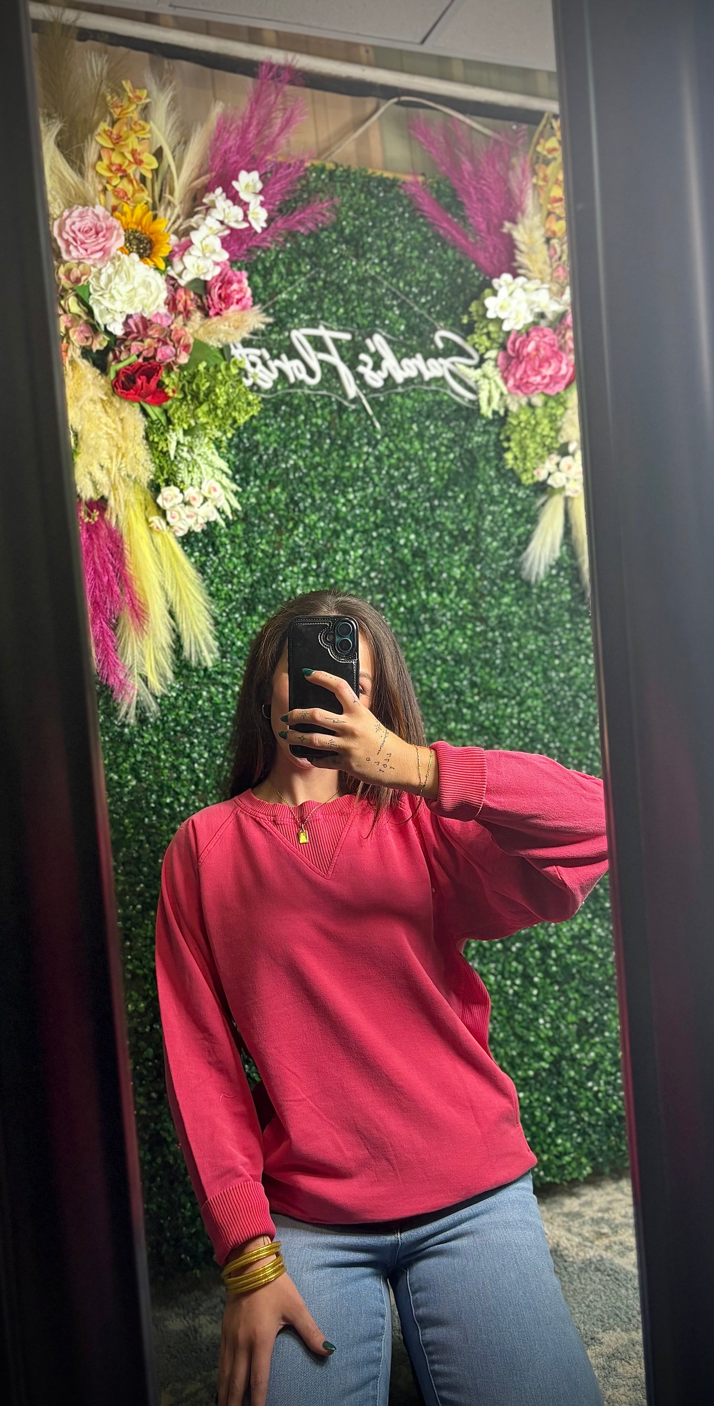 The Afterglow Red Sweatshirt