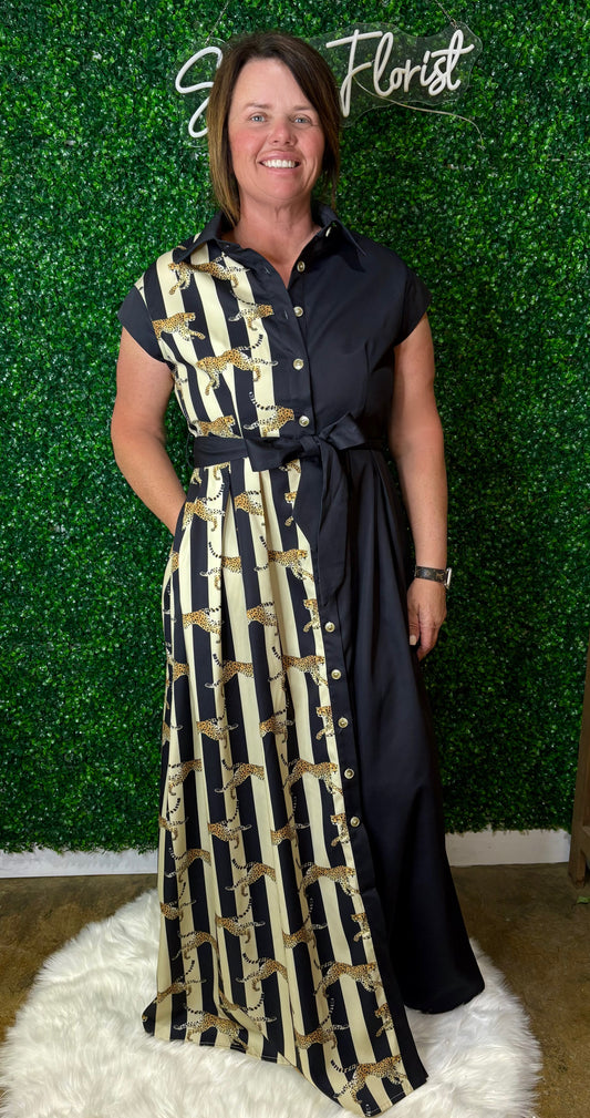 The Monarch Wild Panel Dress