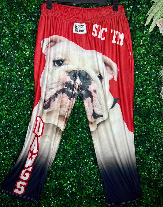 The Sic ‘Em Dawgs Pajama Pants | Brief Insanity