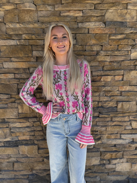 Blossom Belle Knit Sweater