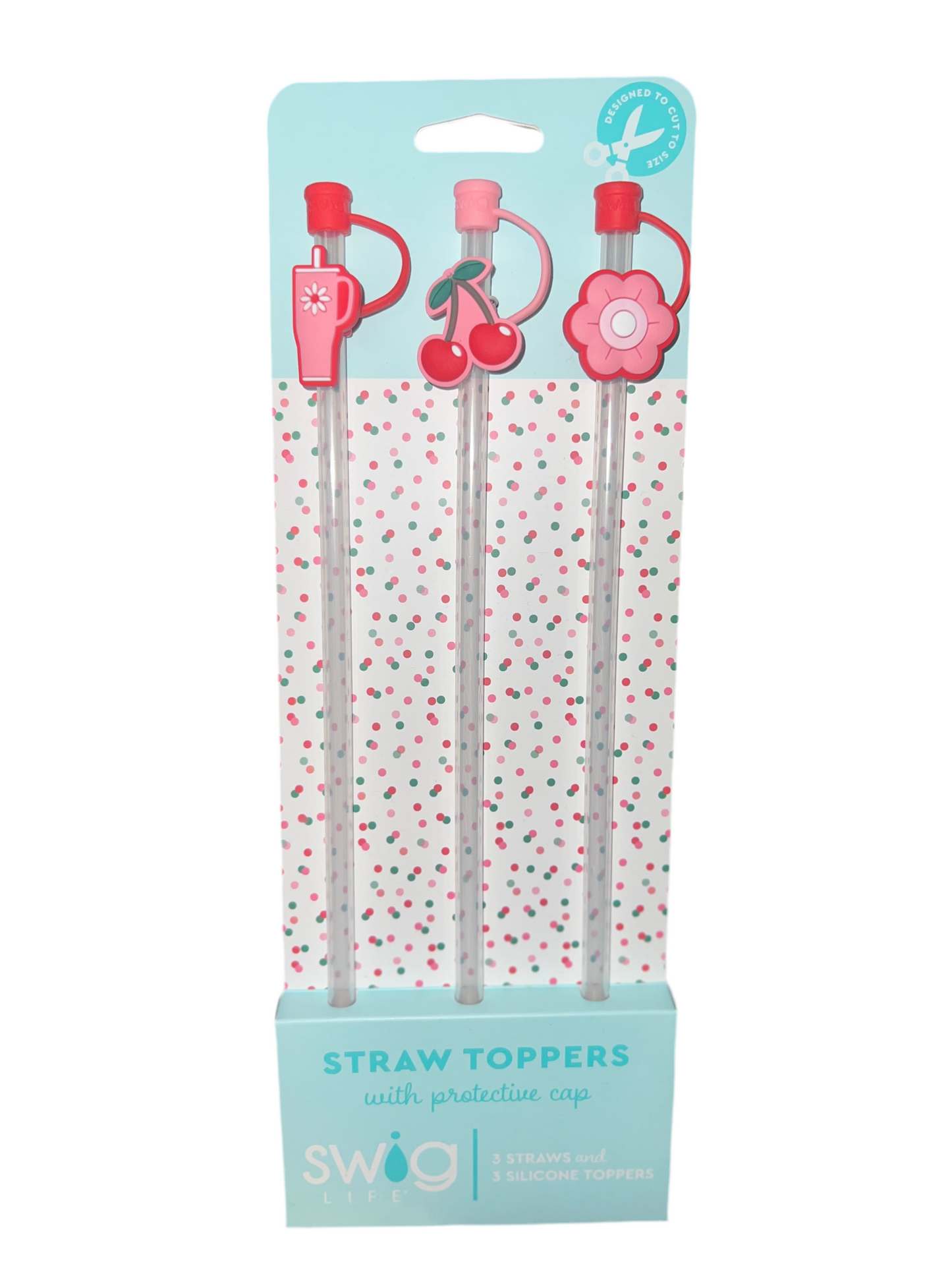 Swig straw toppers