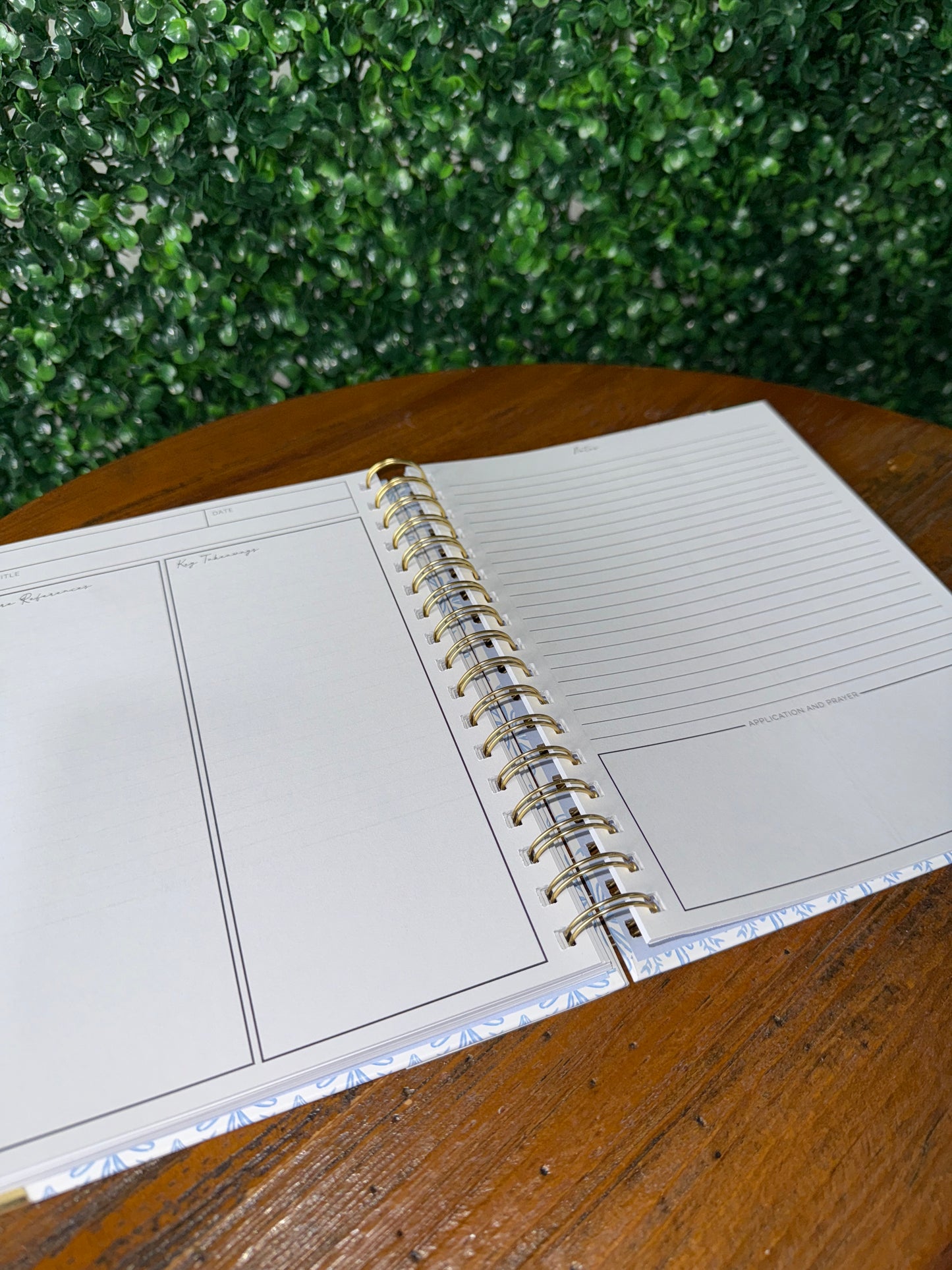 Hardcover Sermon Notebook
