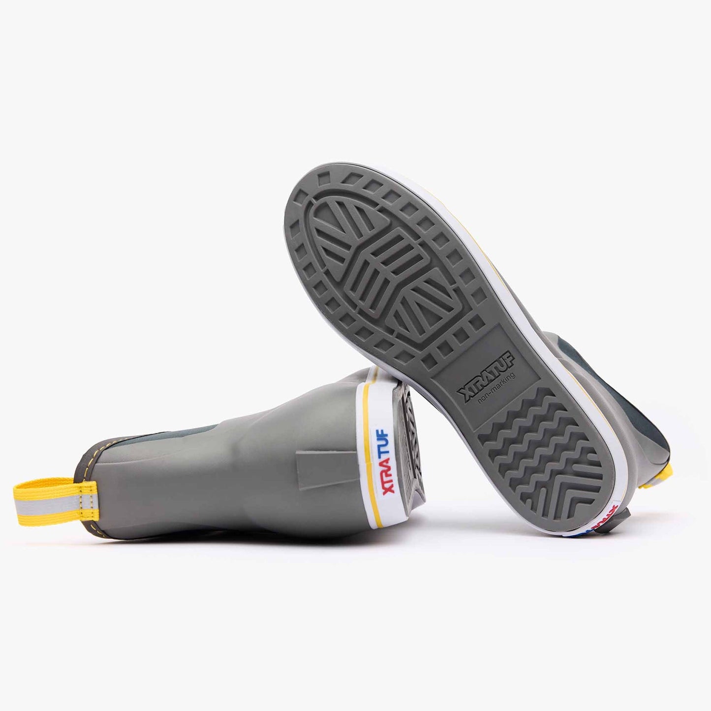 Mens Grey/Yellow Xtratuf Deck Boots