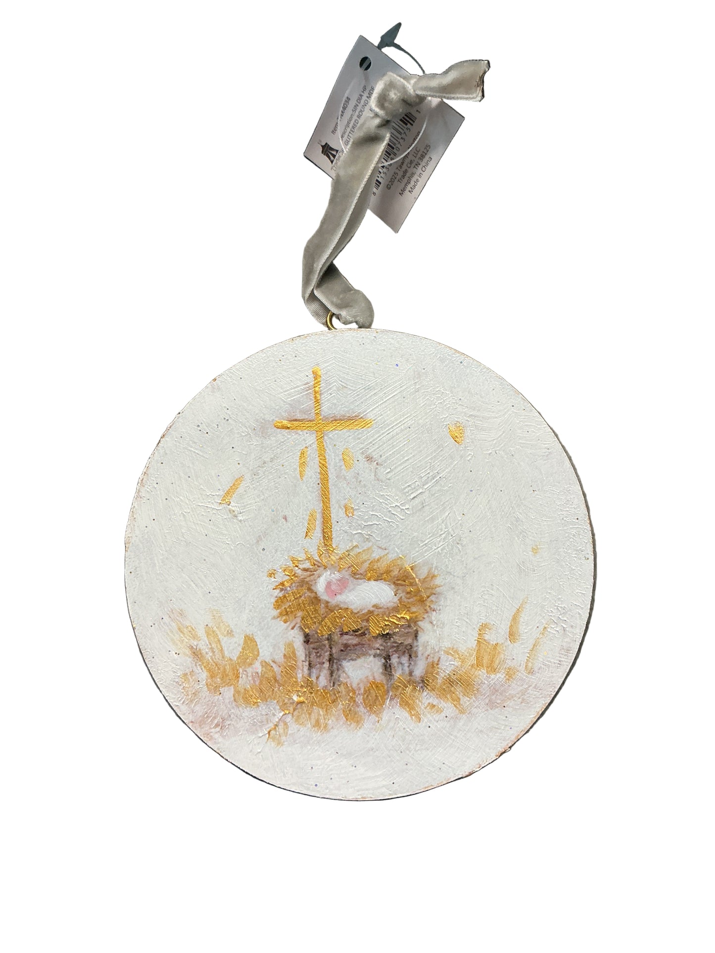 True Story Circle ornament