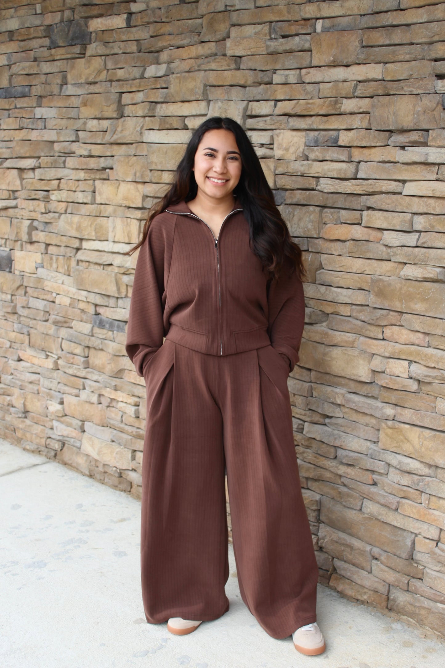 Wide Leg Pant Set