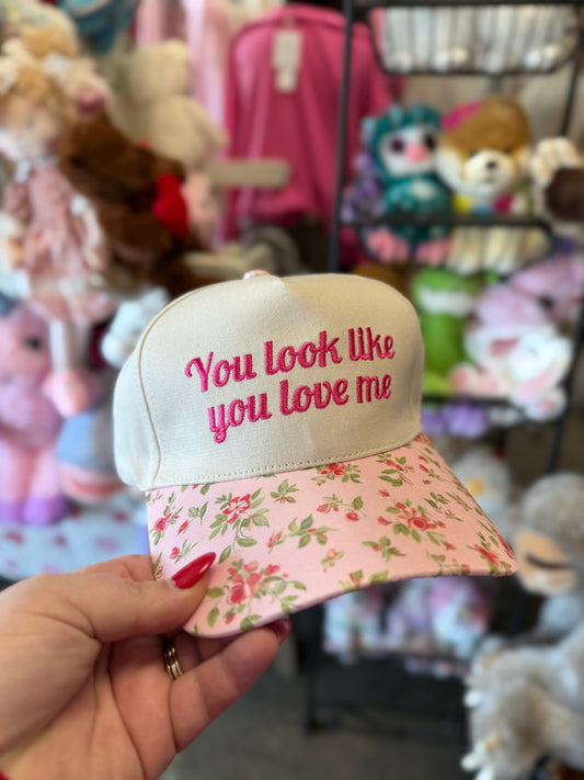 You look Like You Love Me Floral Hat