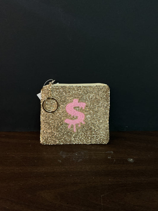 Bedazzled Gold Coin Baggy