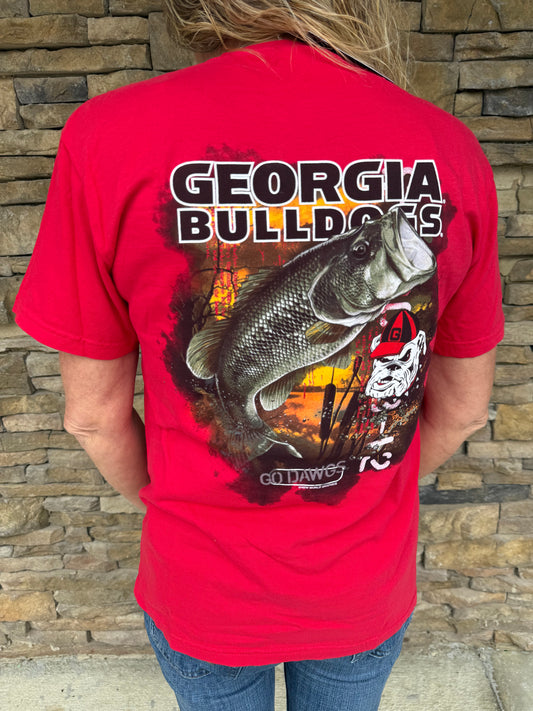 UGA Big Time Bass T-shirt