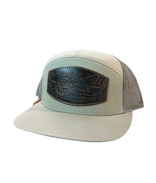 Bass Patch | Loren/Khaki | 7 Panel