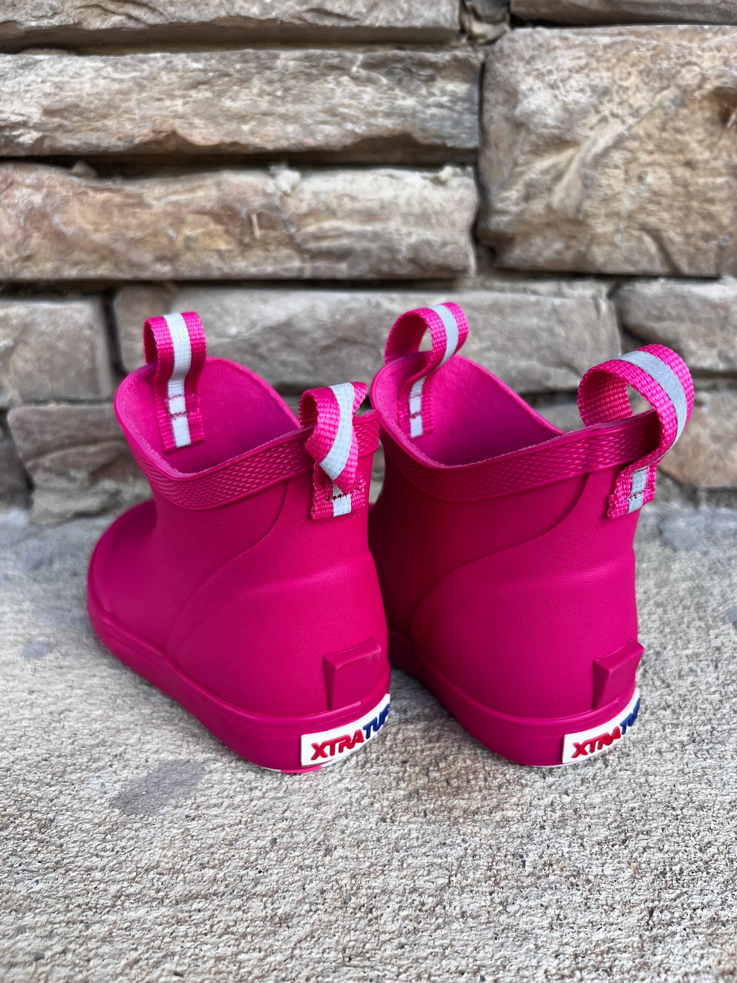 Toddler Neon Pink Xtra Tuff Boots
