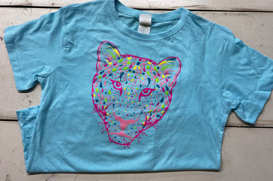 Youth leopard T-shirt