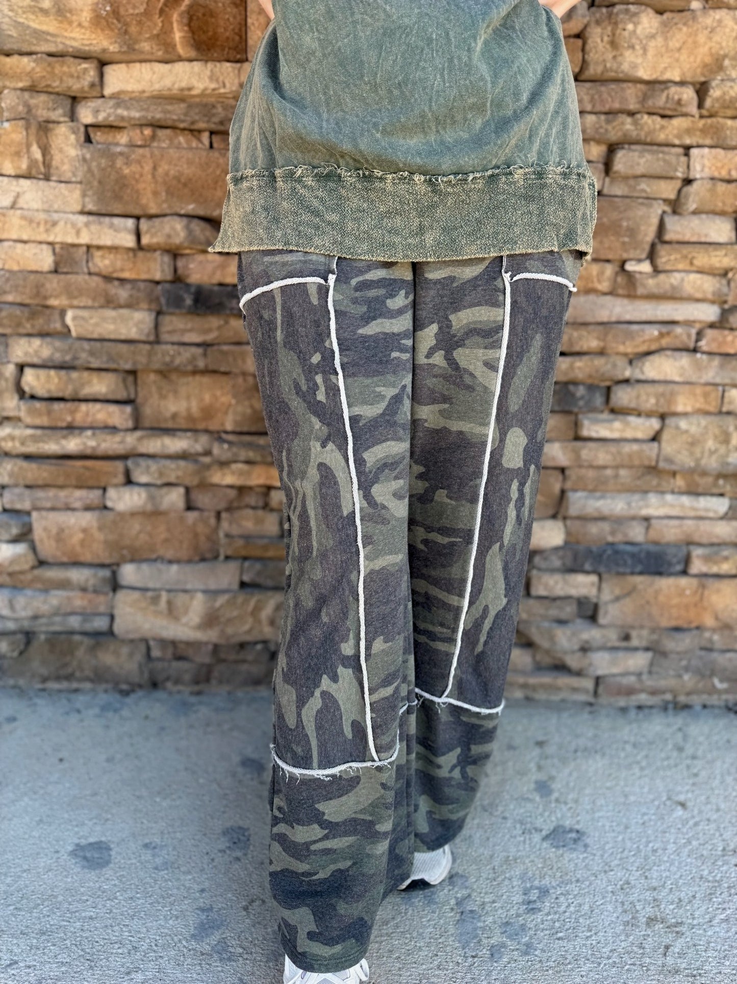The Camo Washed Pant