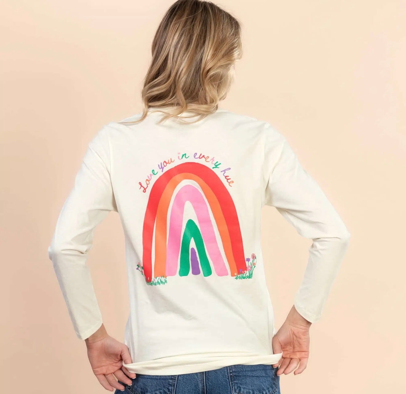 Love You in Every Hue Long Sleeve Tee