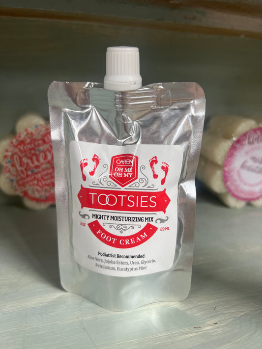 Tootsies foot cream by Caren