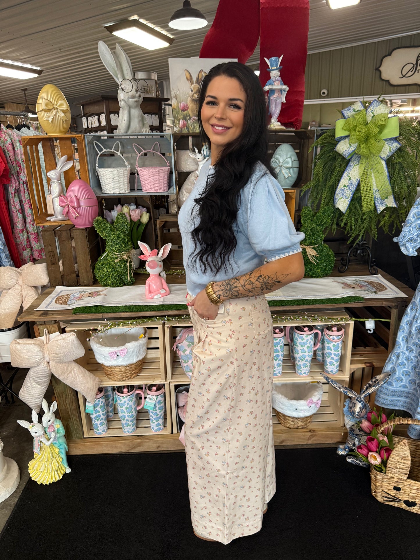The Ivory Petal Pants