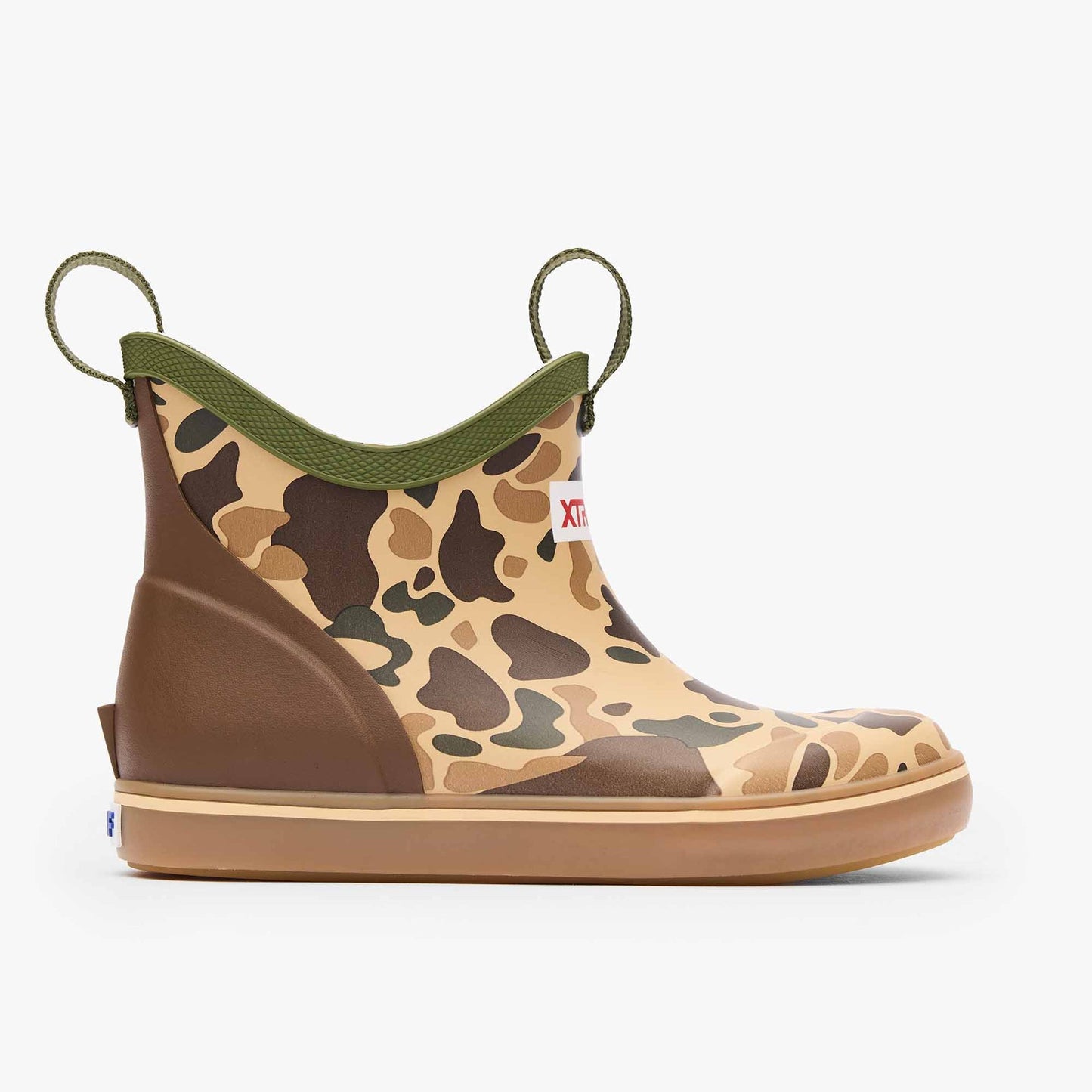 Big Kids Duck Camo XtraTuf Deck Boots
