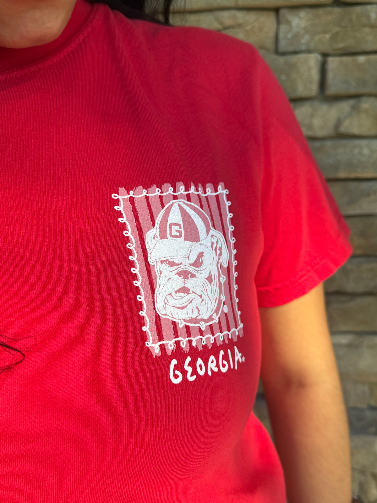 UGA Stripe T-Shirt