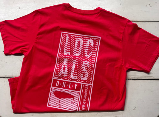 Locals only top water t-shirt