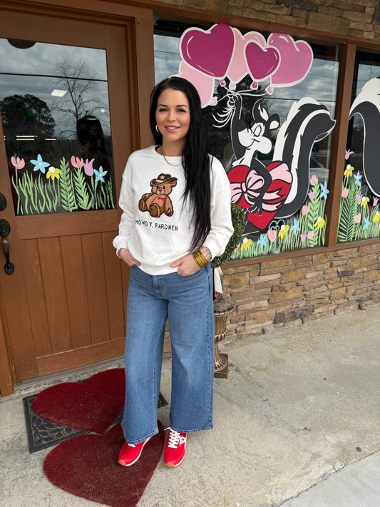 Howdy pardner sweatshirt