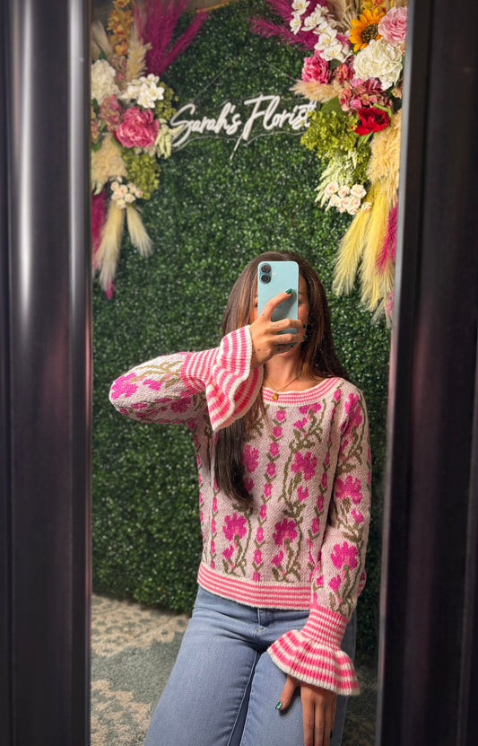 Blossom Belle Knit Sweater