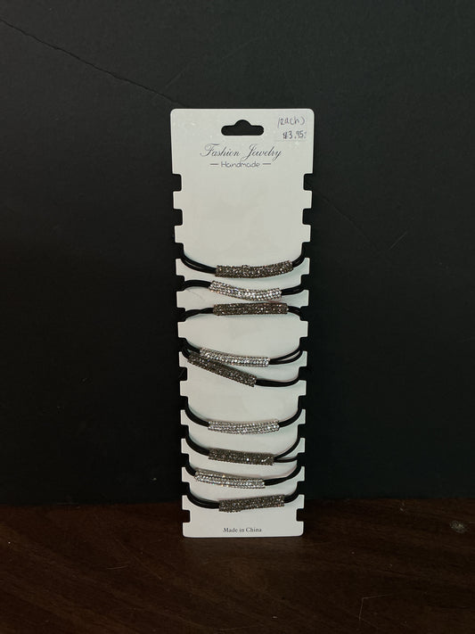 Bedazzled Elastic Bracelet