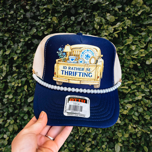 I’d rather be thrifting hat