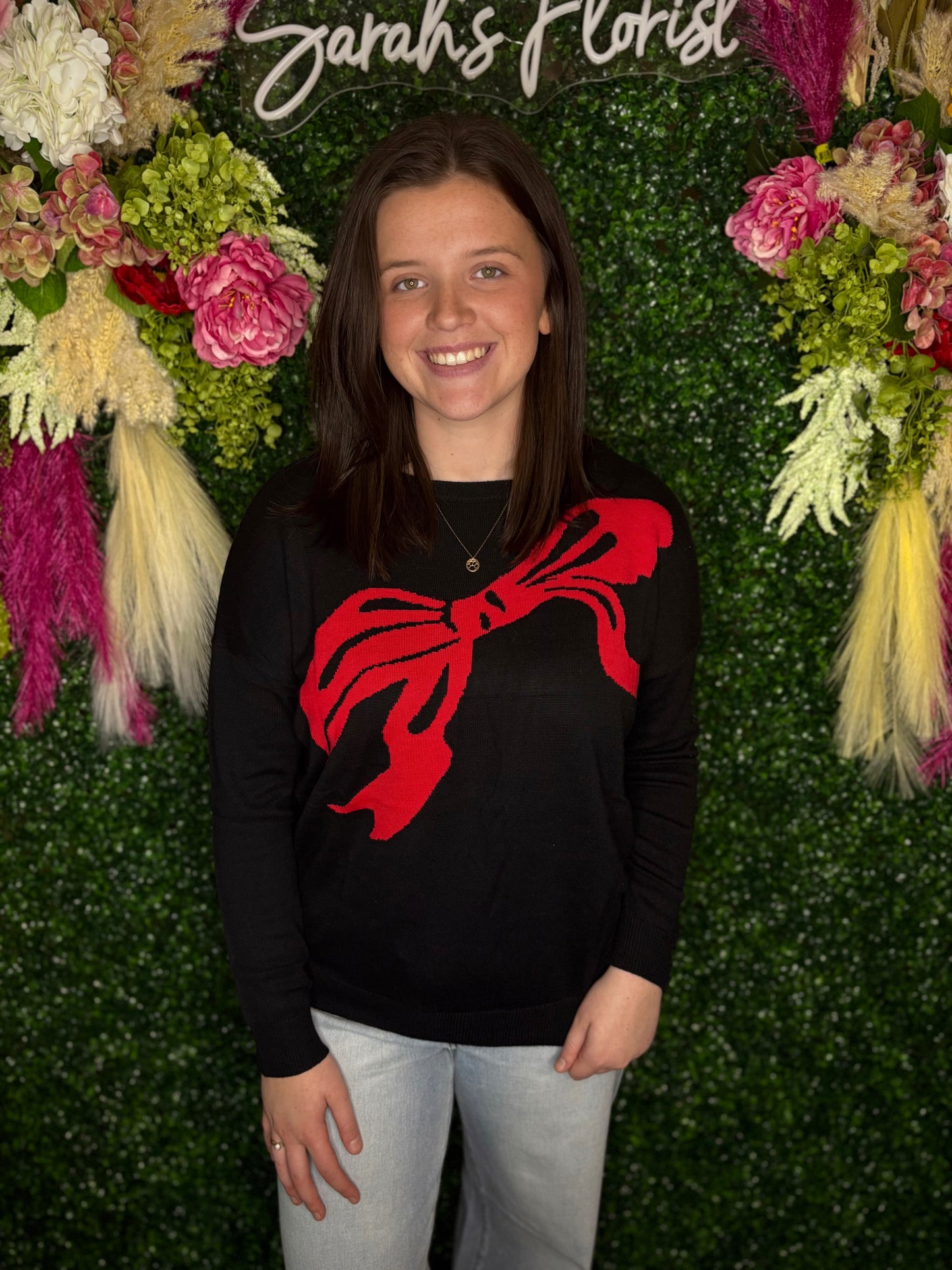 The Madeline Bow Sweater