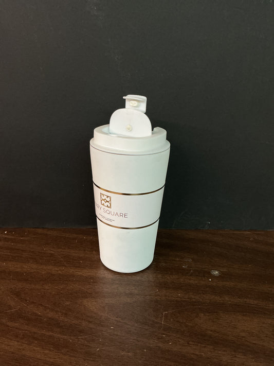 Mary Square White Coffee Cup