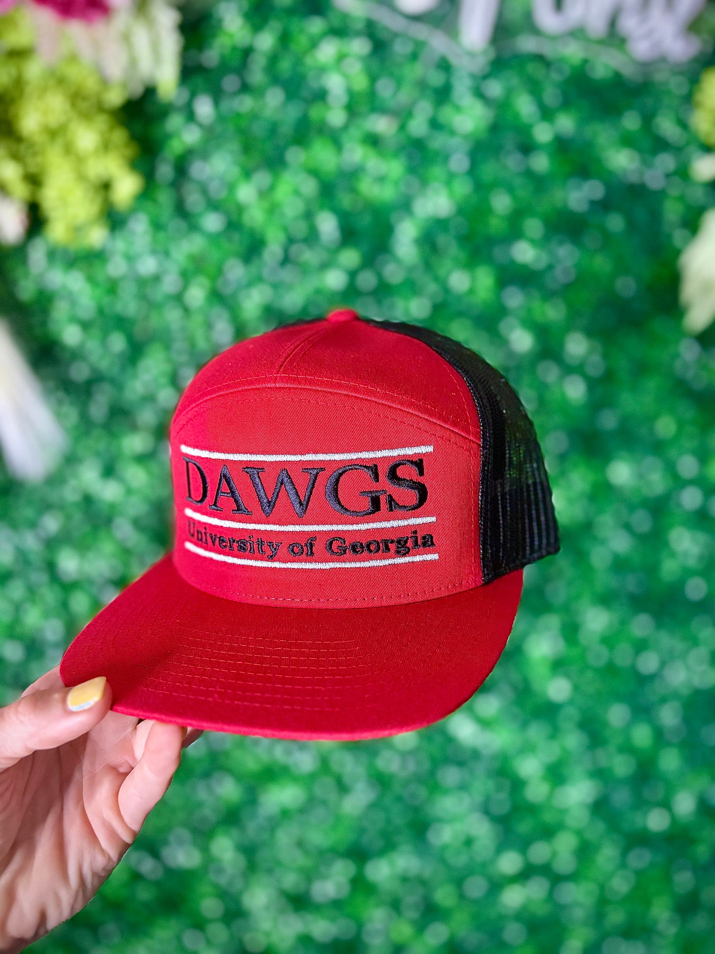 Red & Black Dawgs Hat