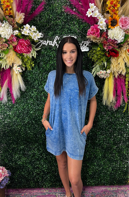 Blue Skies Midi dress