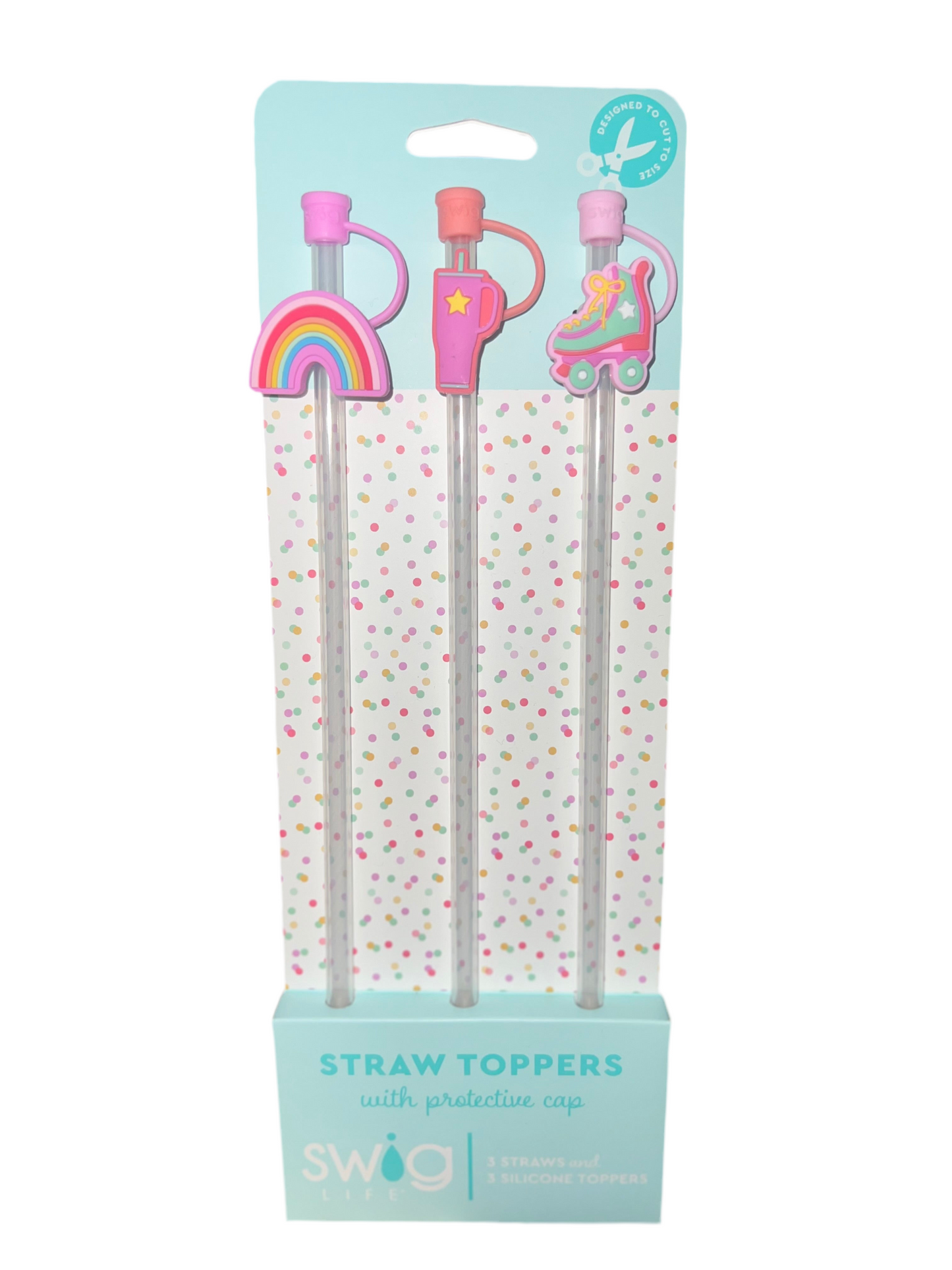 Swig straw toppers
