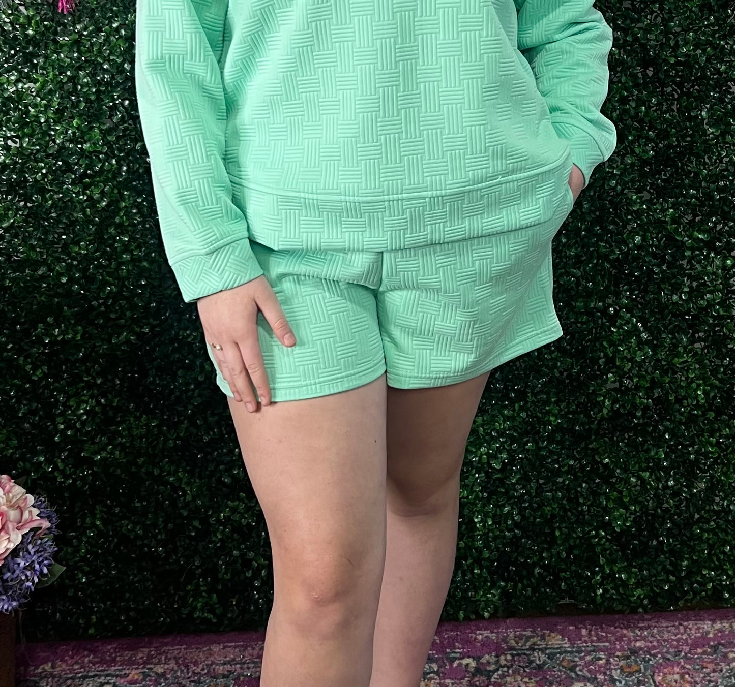 Lindsay Mint Shorts