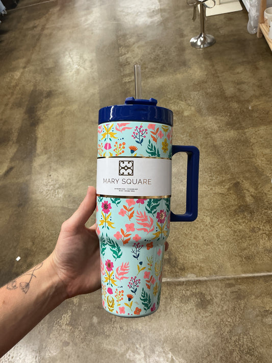 Wild Flower 30oz Straw Tumbler